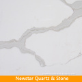 NQ5062X--Newstar Calacatta Gold White Marble Quartz Slab | Countertop